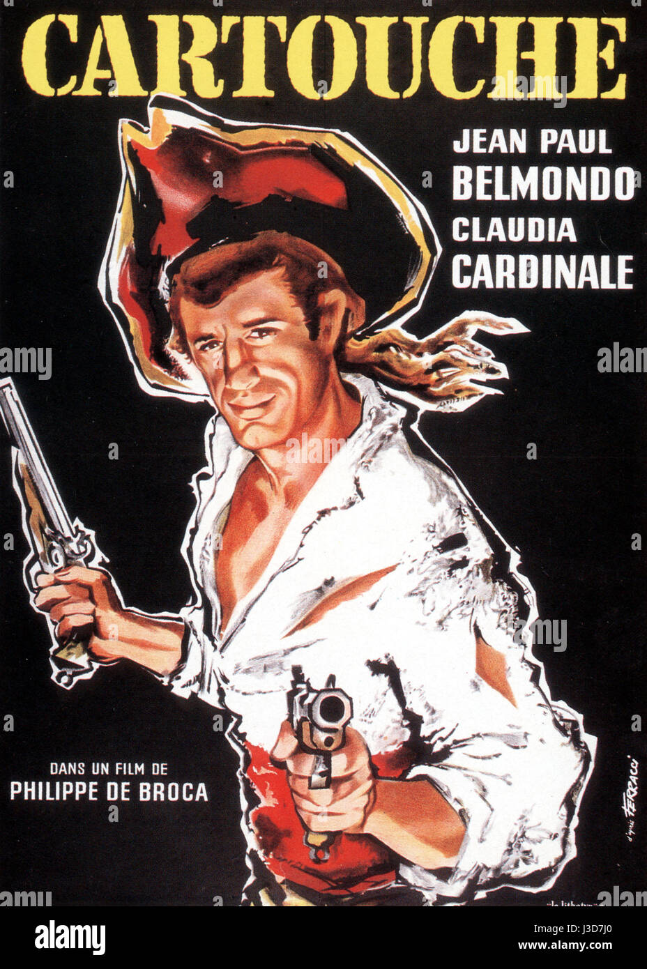 Cartouche Year : 1962 France / Italy Jean-Paul Belmondo Director Philippe  De Broca Movie poster (Fr Stock Photo - Alamy