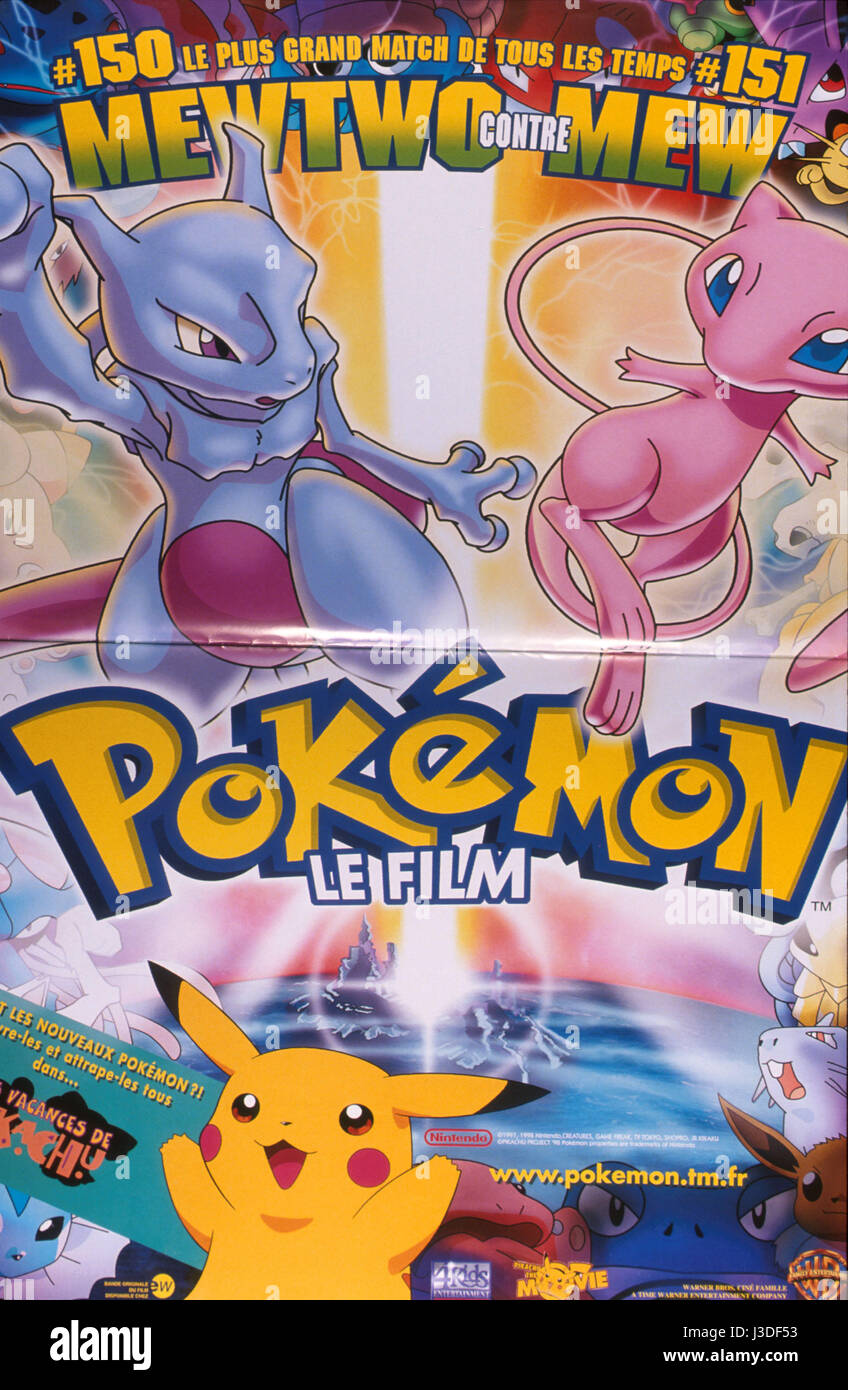 Dvd Pokemon O Filme Mew Vs Mewtwo