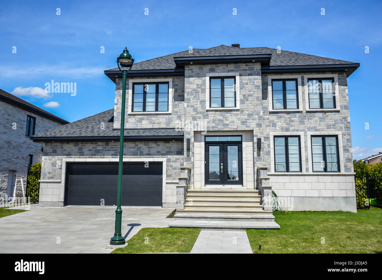Expensive homes in Canada Stock Photo Alamy