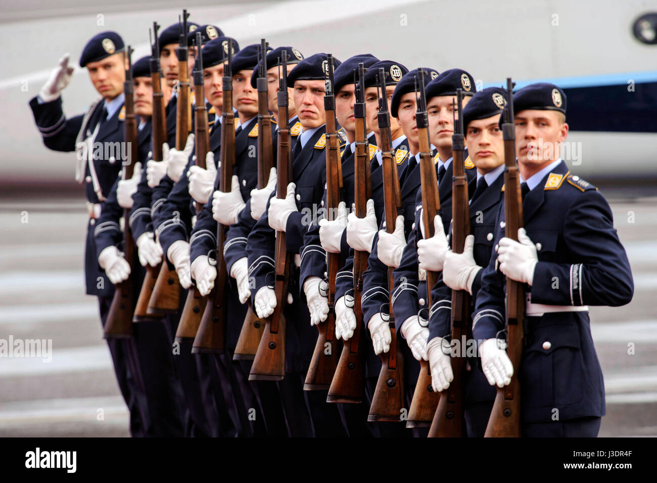 Guard of Honour Stock Photo