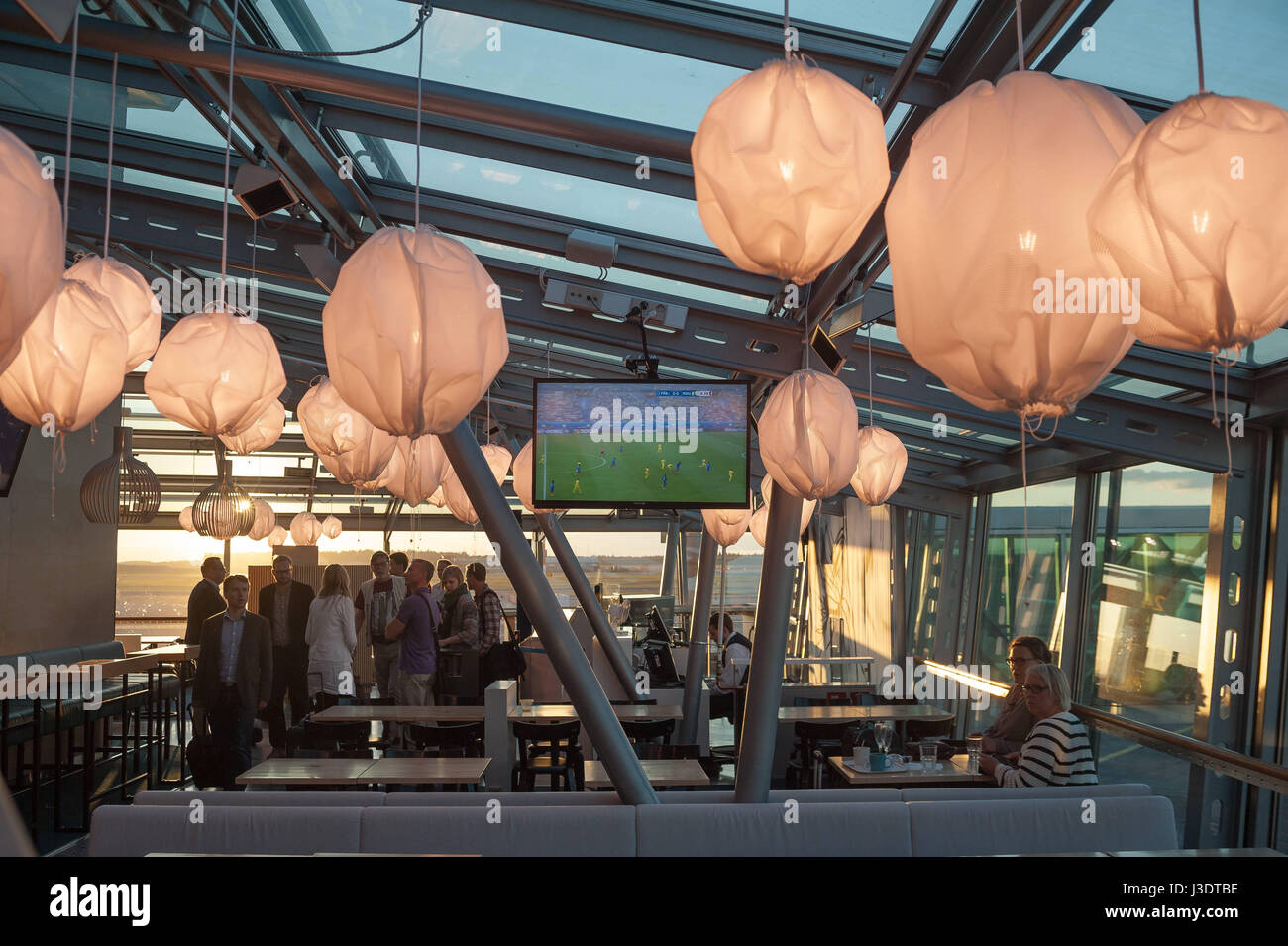 FINLAND. Helsinki. 2016. Airport Stock Photo