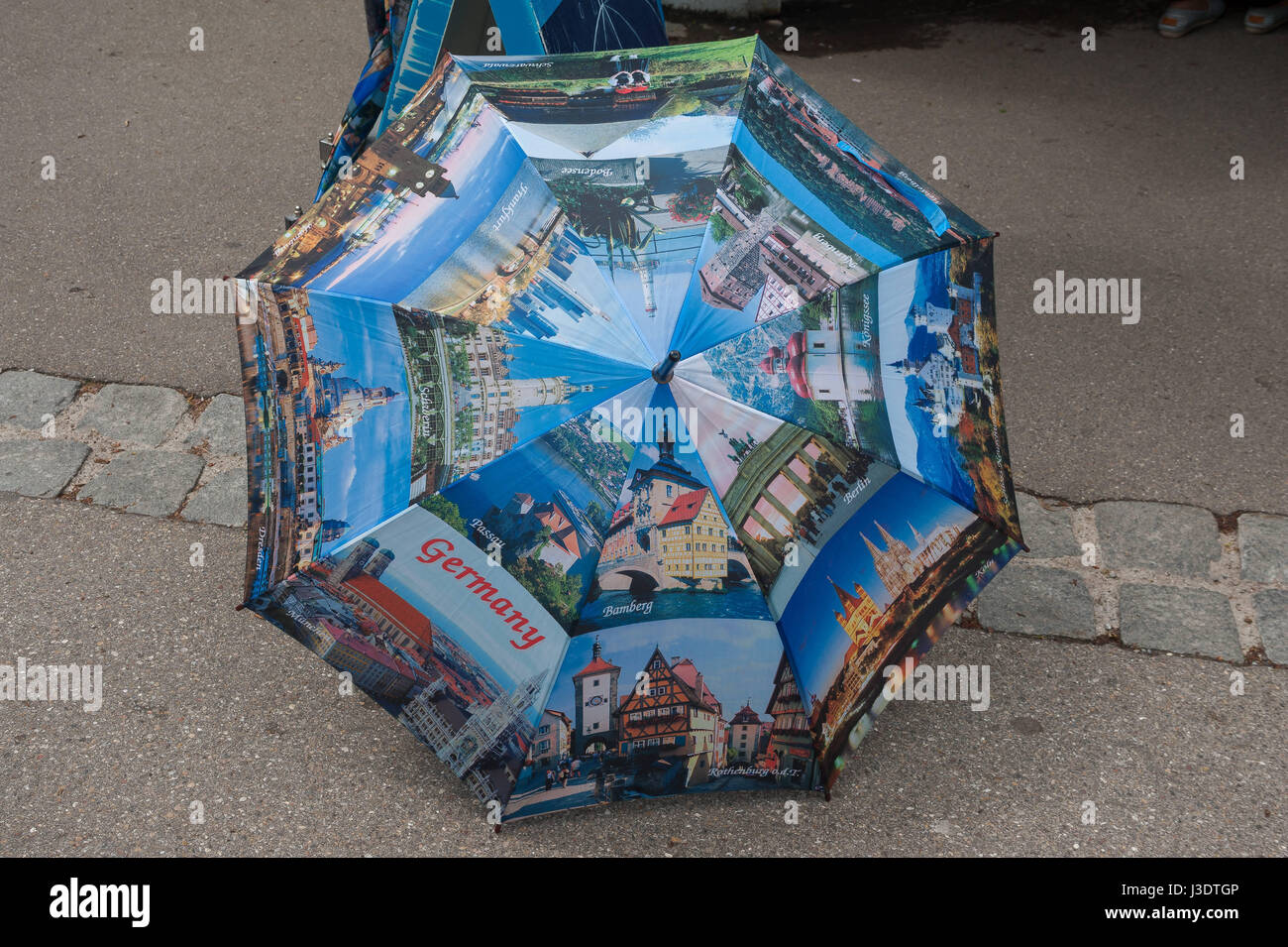 GERMANY. Bavaria. 2016. Umbrella Stock Photo