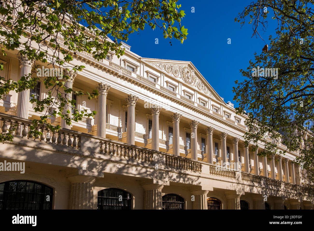 Carlton House Terrace architectural feature is a pair of terraces of