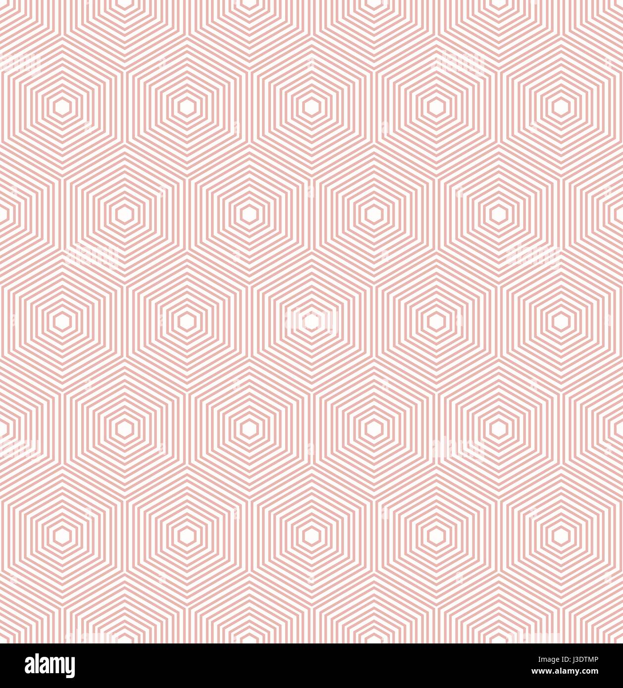 Seamless Abstract Vector Pattern With Hexagons Stock Vector Image & Art ...