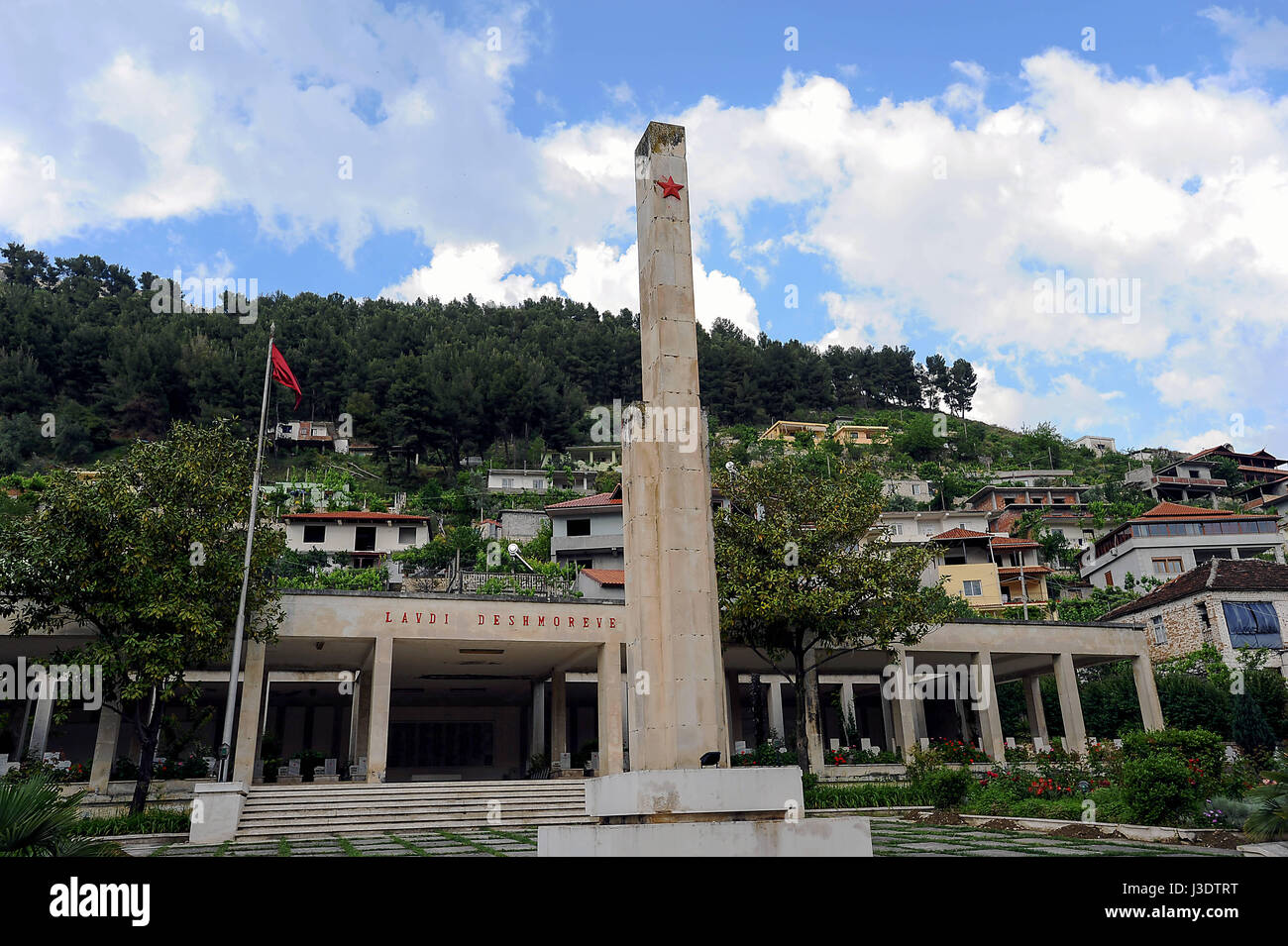 ALBANIA. Berat. 2011. Memorial Stock Photo