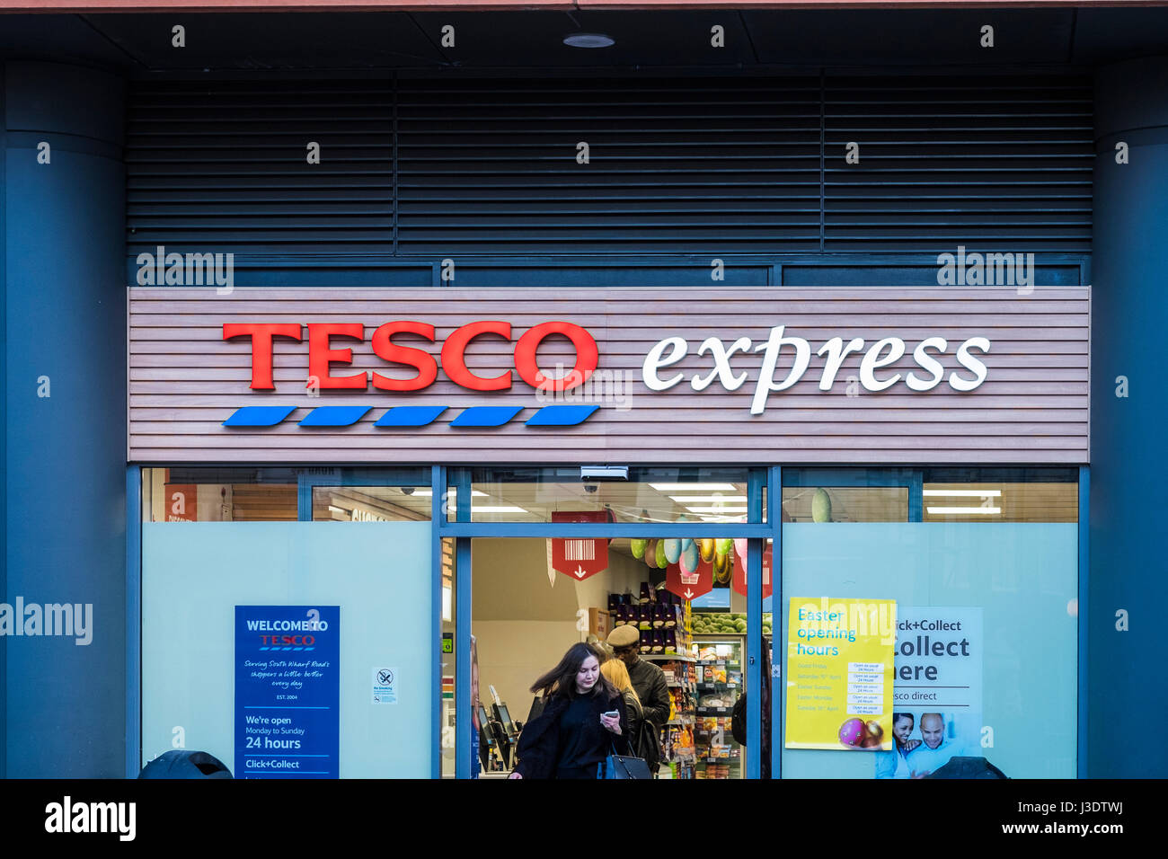Tesco Express store, Paddington, London, England, U.K Stock Photo Alamy