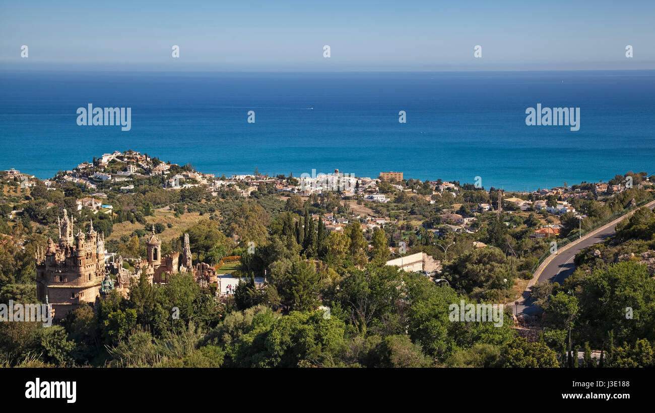 Benalmadena Coast, Costa Del Sol, Spain Stock Photo Alamy