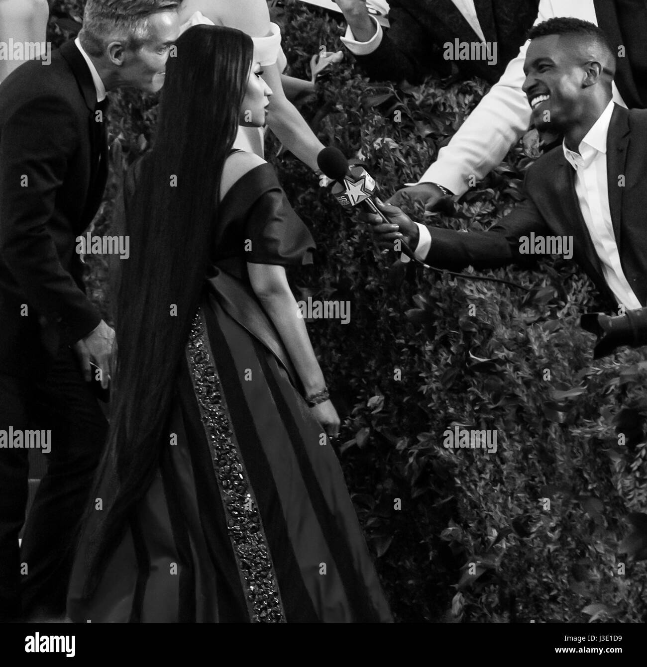 Nicki minaj Black and White Stock Photos & Images - Alamy