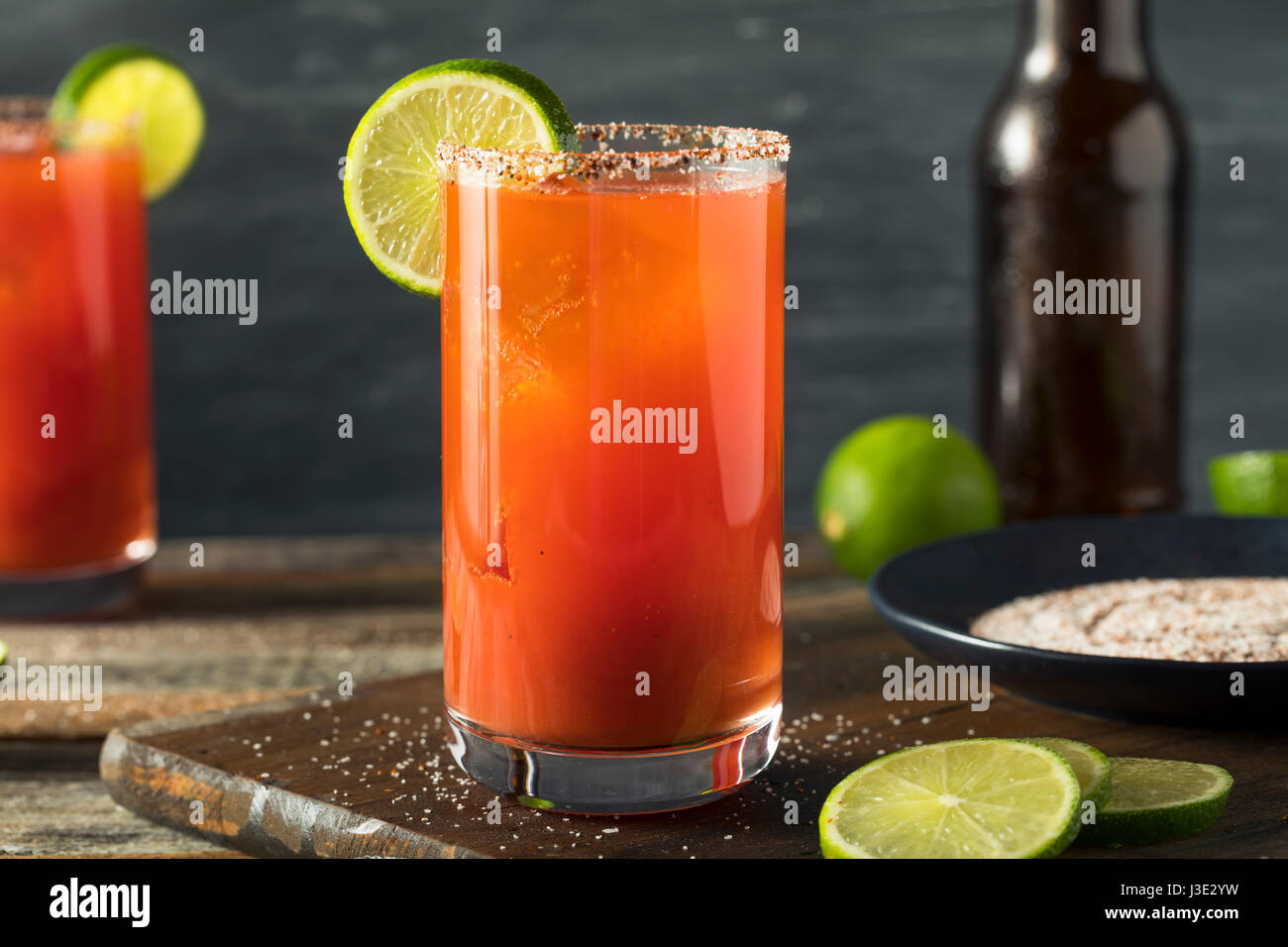 Michelada Rim Topper Mexican light beer hi-res stock photography and images - Alamy