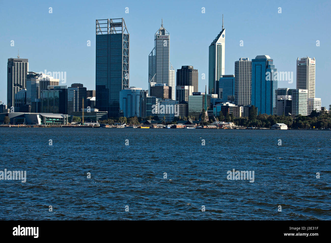 Perth City architecture, Western Australia Stock Photo