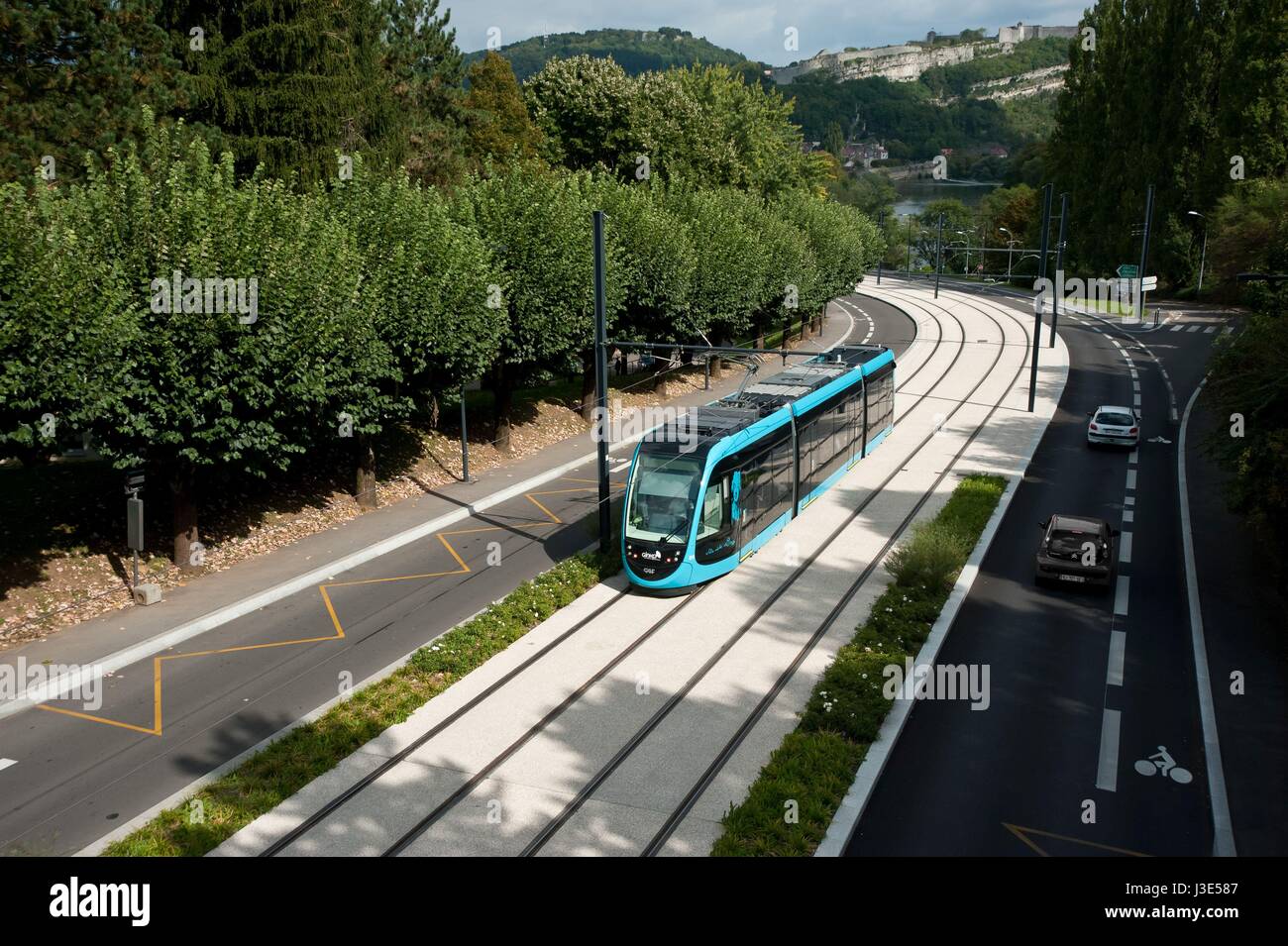 Besancon tramway hires stock photography and images Alamy