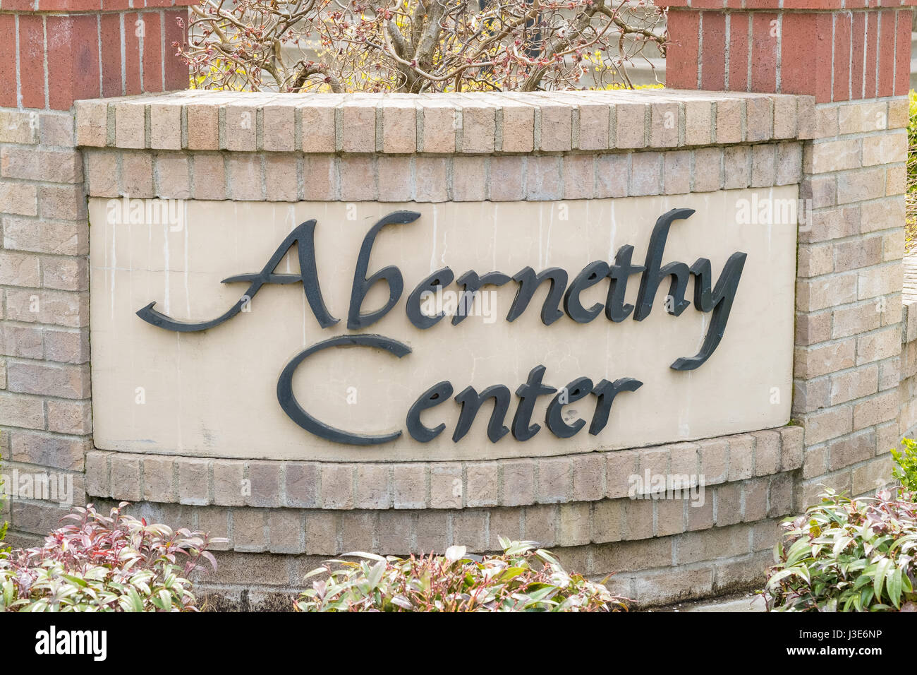 Center and Chapel in Oregon Stock Photo Alamy