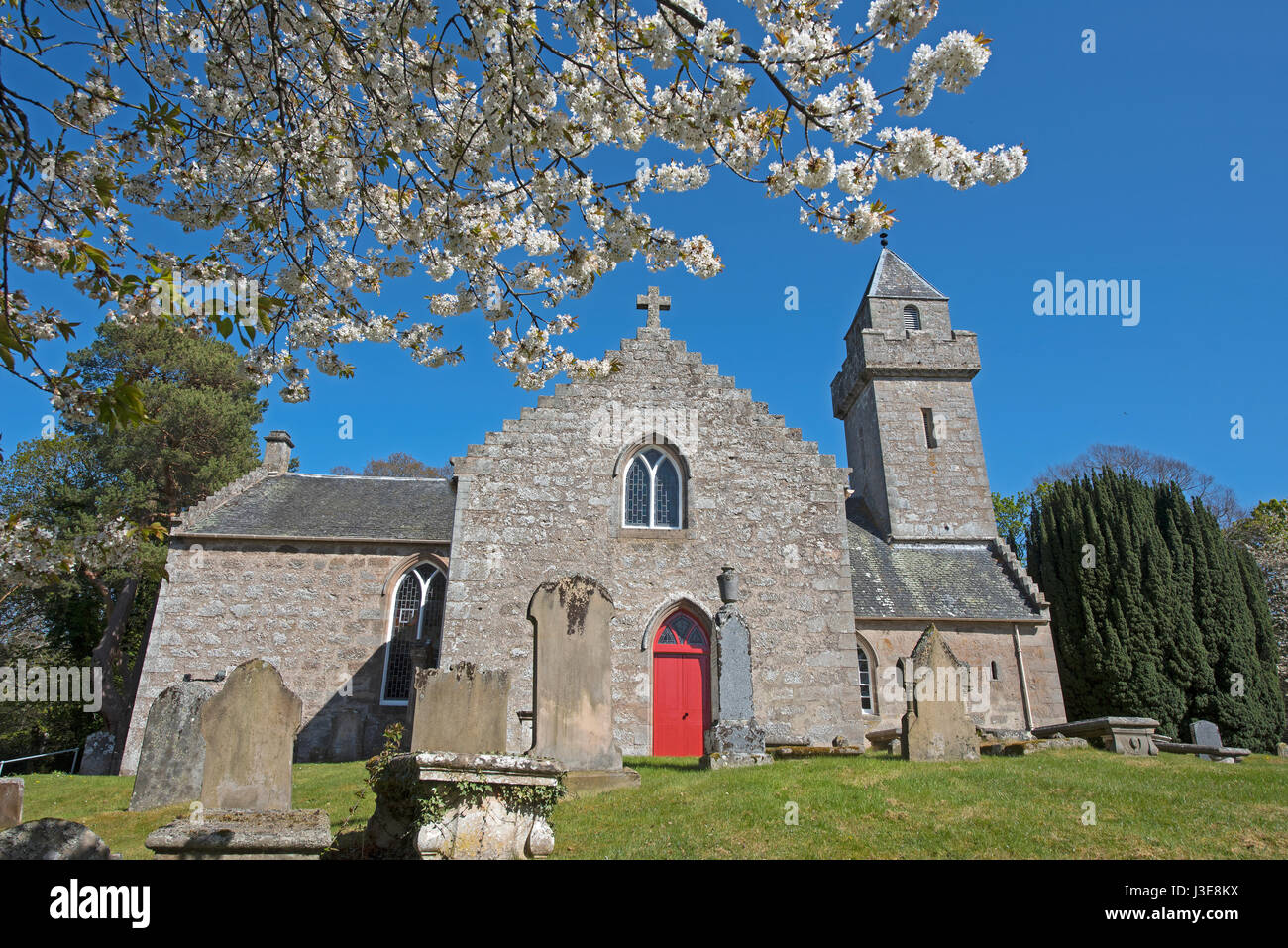 Cawdor village near Nairn,  Grampian Region. North East. Scotland. Stock Photo