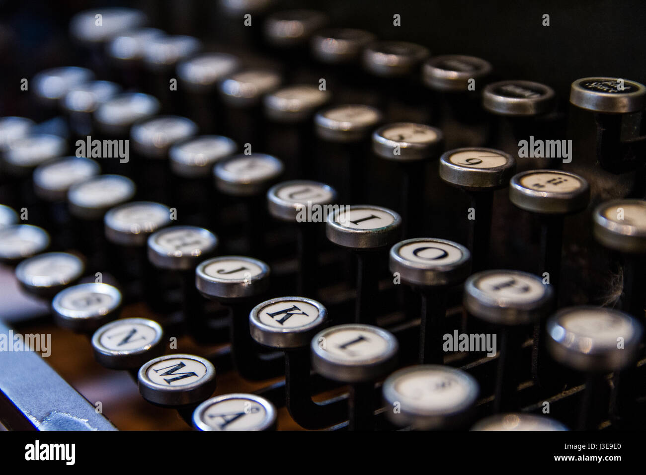 Old Swedish 'Royal' typewriter. Ernest Hemingway used one of these apparently. Stock Photo