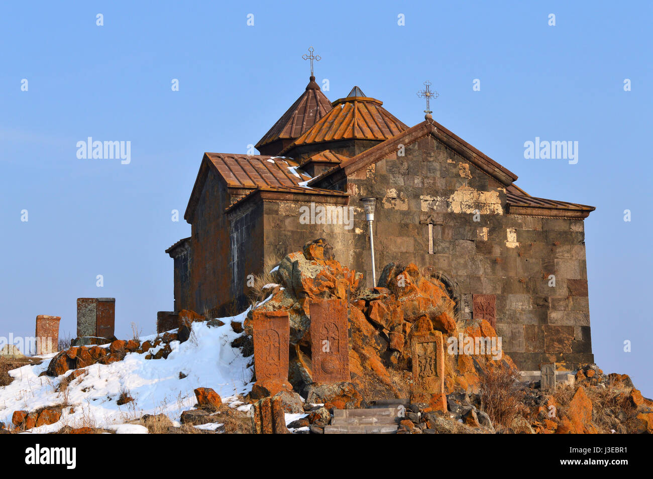 Hayravank Monastery - Medieval Christian monastery in Armenia Stock Photo