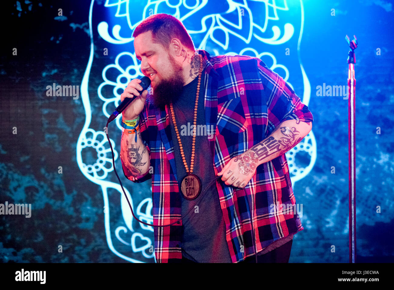 Rag N Bone Man (Rory Graham) performs at The Coppertank in Austin, TX during SXSW 2017. Stock Photo