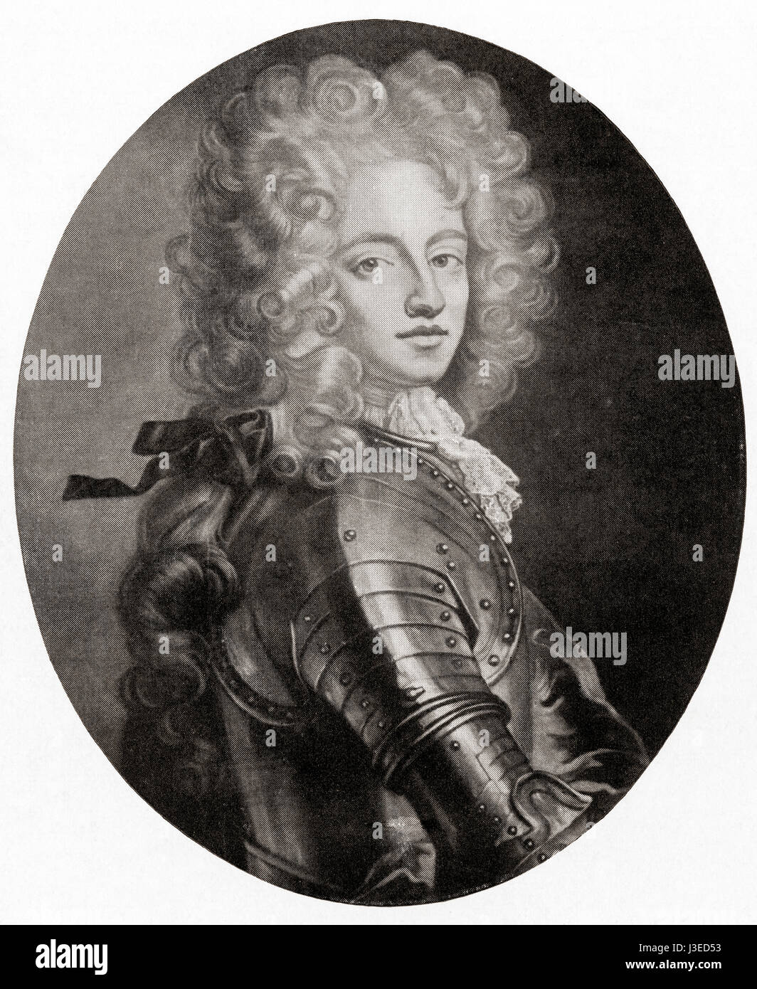 Charles XII, also Carl, 1682 – 1718.  King of Sweden from 1697 to 1718.  From Hutchinson's History of the Nations, published 1915. Stock Photo
