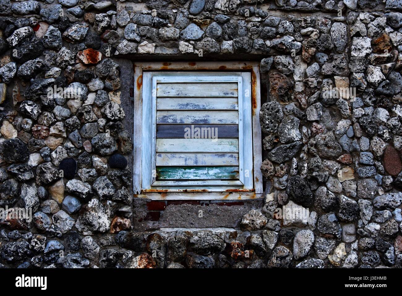 Cojimar, Havana Cuba, the small village the Hemingway fished from and inspired Old Man of the Sea. Stock Photo