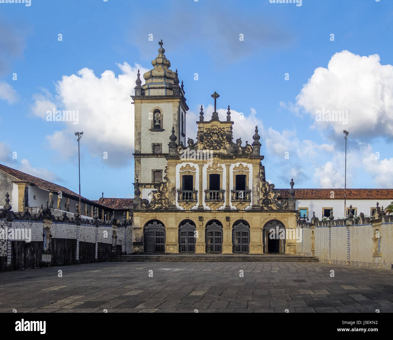 Sao Francisco Church - Joao Pessoa, Paraiba, Brazil Stock Photo