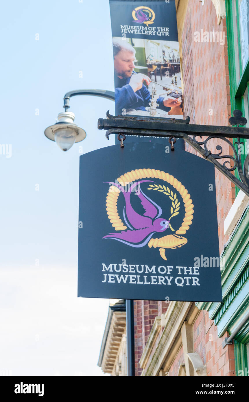 Museum of The Jewellery Quarter in Vyse Street, Hockley, Birmingham Stock Photo