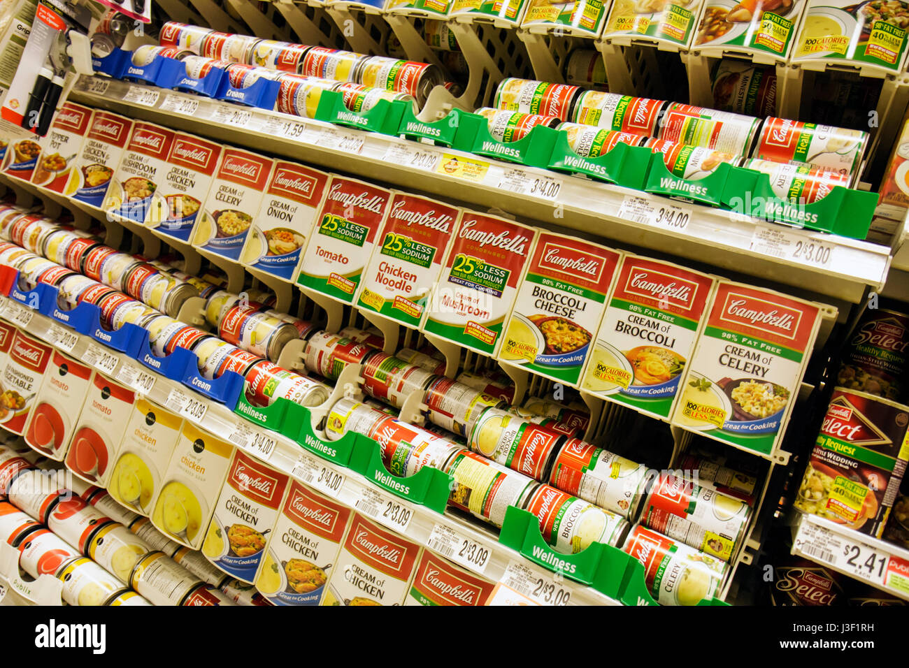 Miami Beach Florida,Publix Grocery Store,groceries,supermarket,shelf shelves,display sale