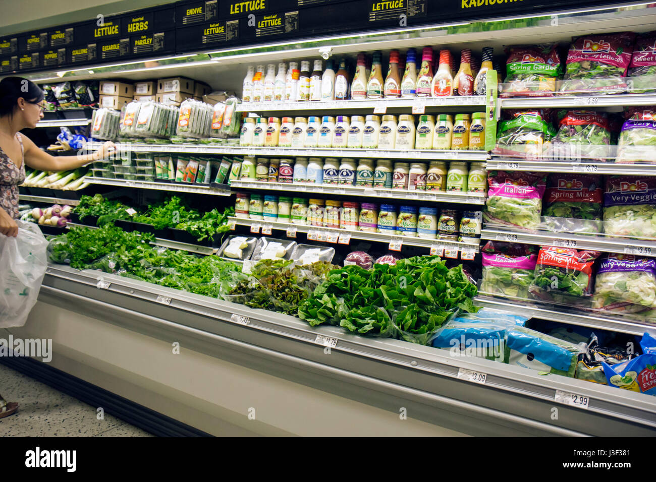 Florida, FL, South, Miami Beach, SoBe, Publix Grocery Store Stock Photo