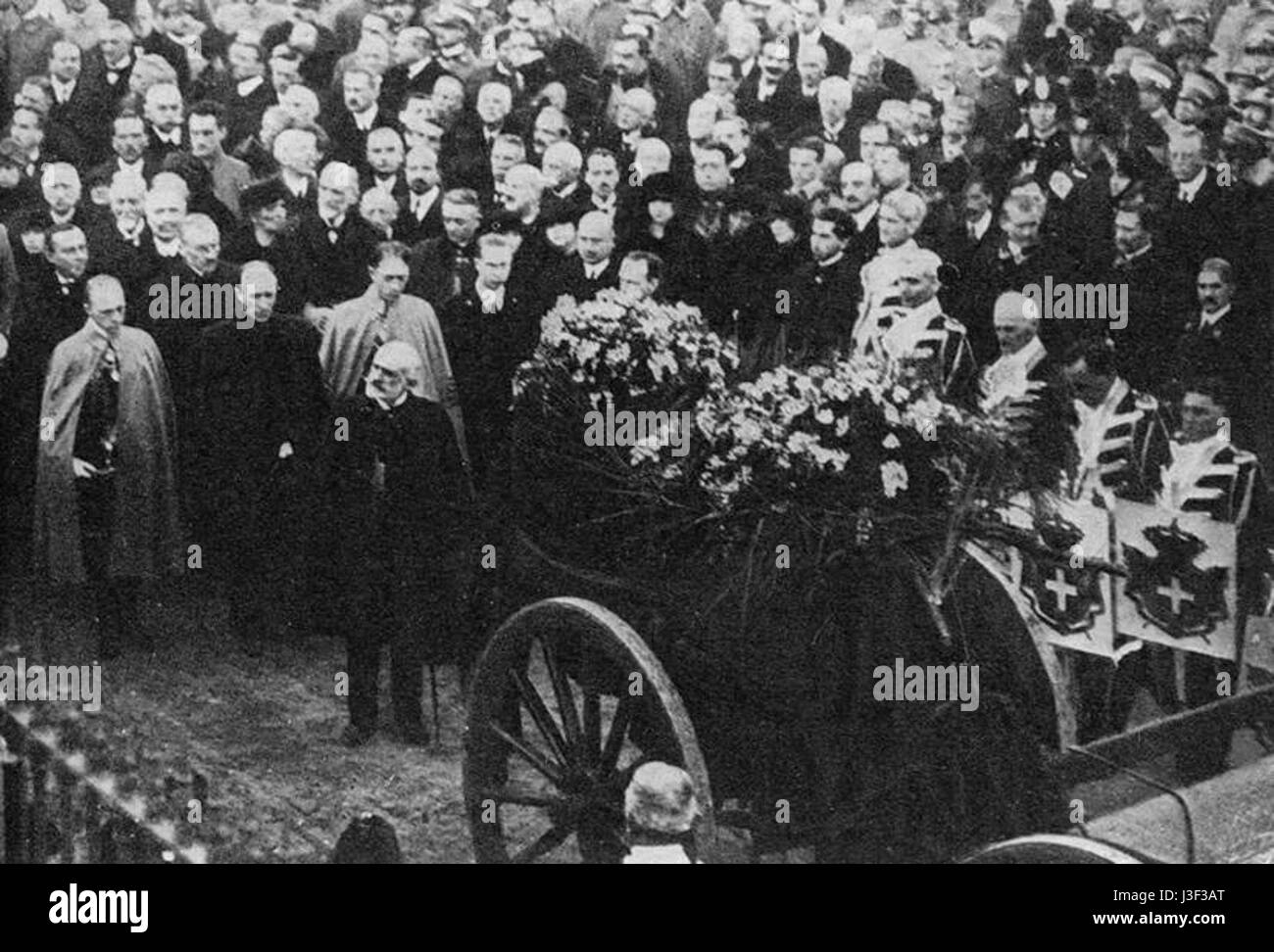 Funerale di Elisabetta di Sassonia Stock Photo