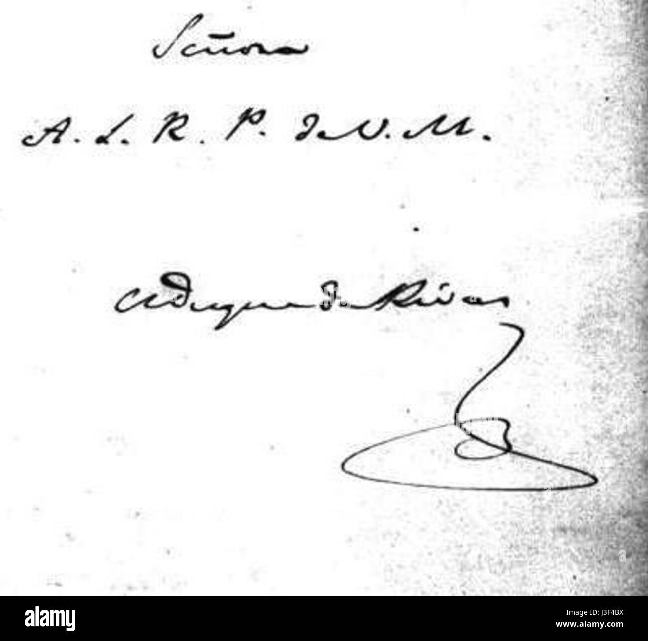 Firma Rivas The 'Firma del duque de Rivas' refers to the signature of the Duke of ...