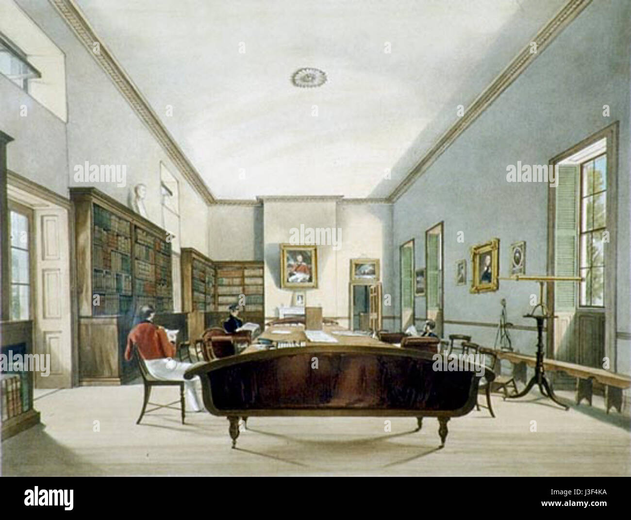 Garrison Library Picture of the Library Stock Photo Alamy