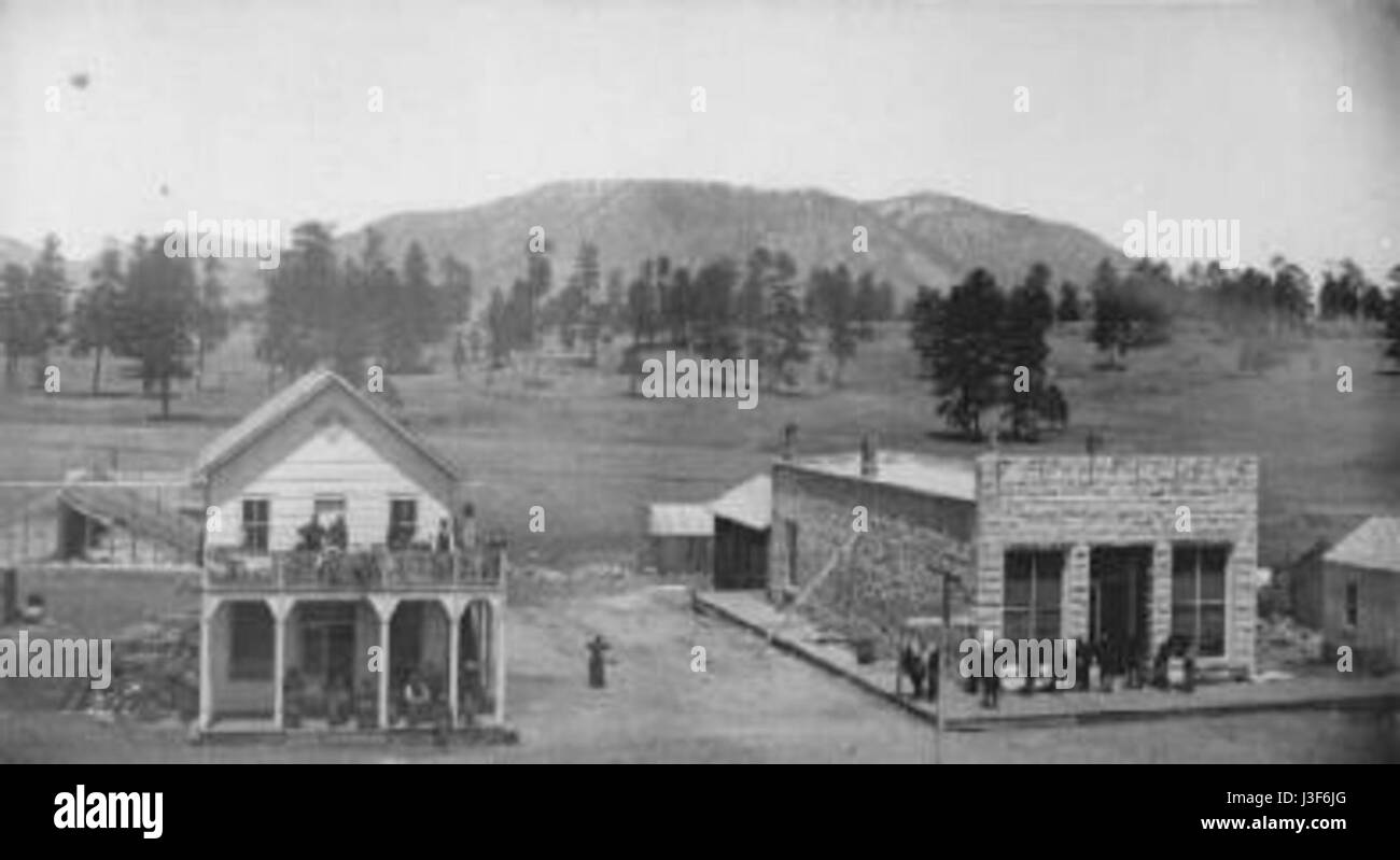 Flagstaff map hires stock photography and images Alamy