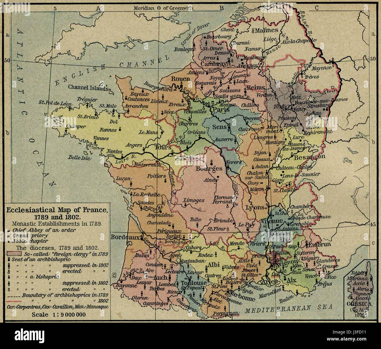 Political Map Of France In 1789