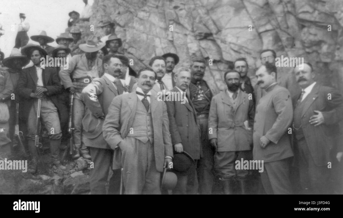 Francisco I Madero and leaders Stock Photo Alamy