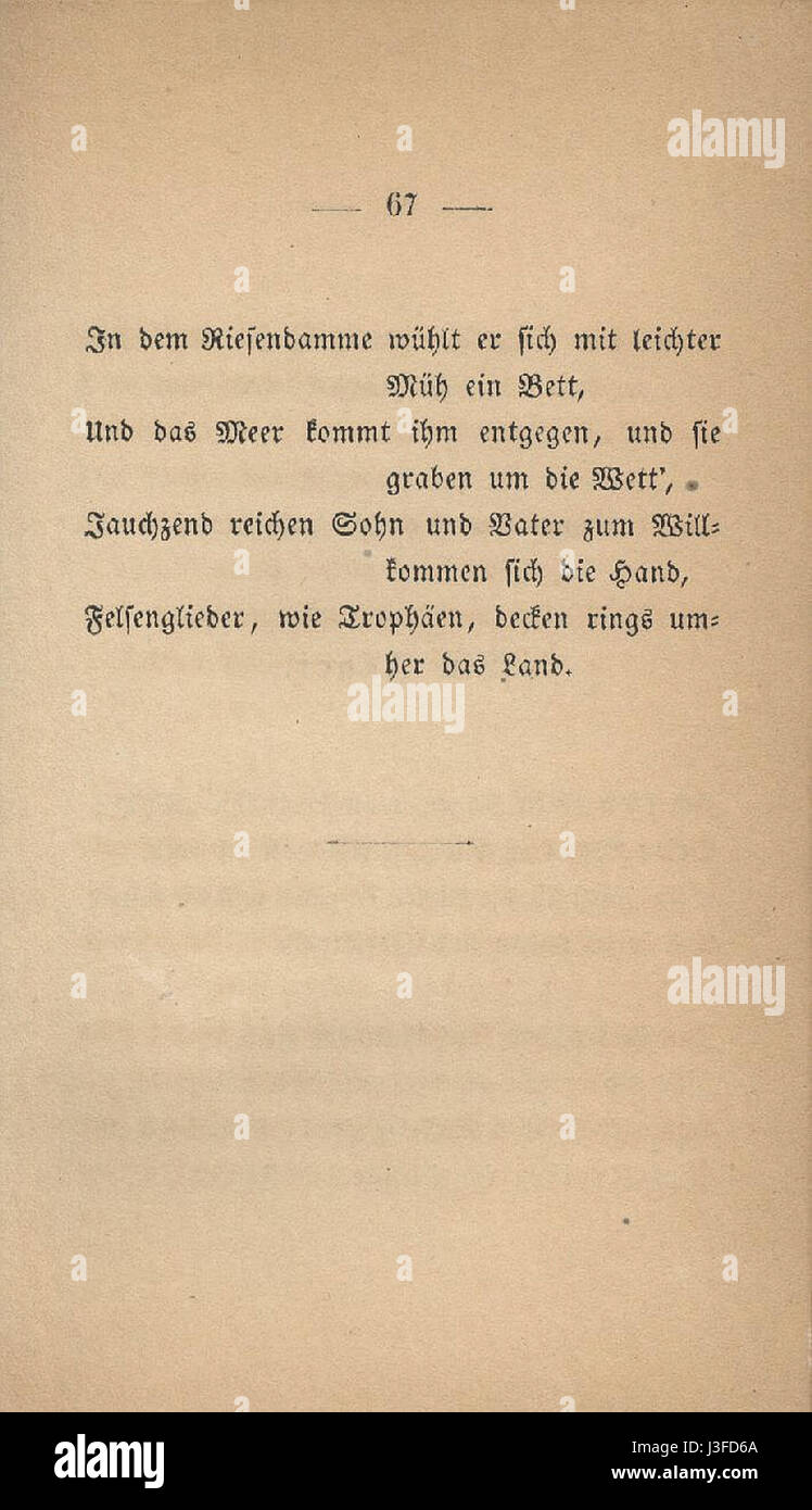The 'Gedichte' (Poems) by Theodor Fontane, published in 1851, are a collection of poetry reflecting the themes of German Romanticism, personal introspection, and societal observation. Stock Photo