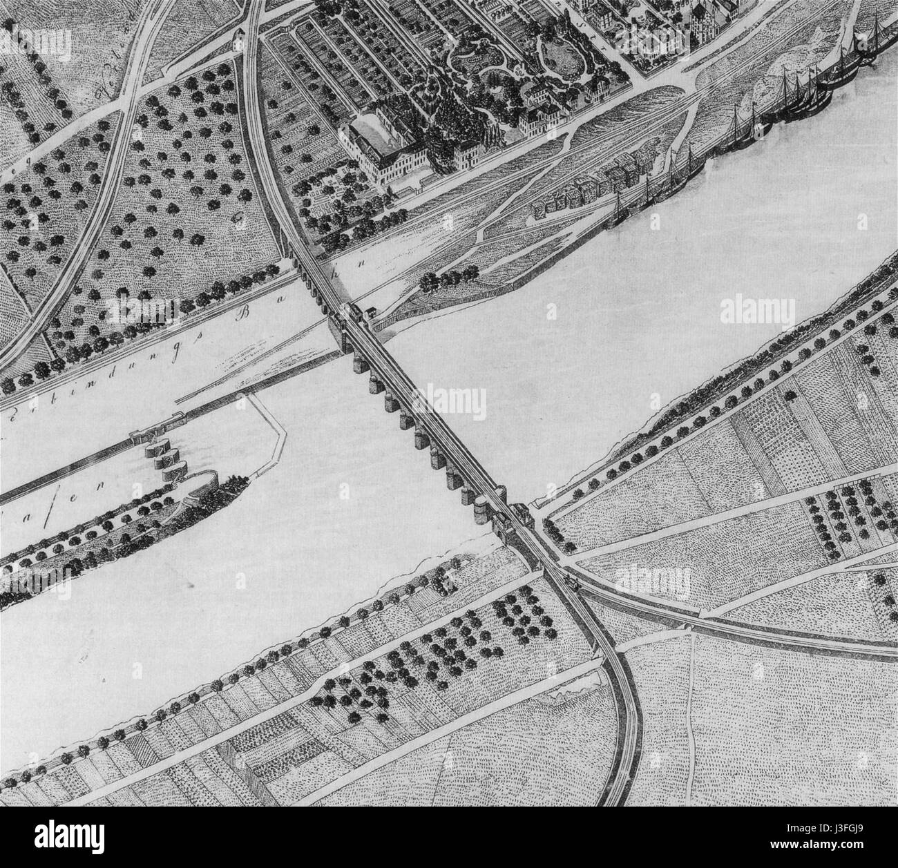 Frankfurt illustration Black and White Stock Photos & Images - Alamy