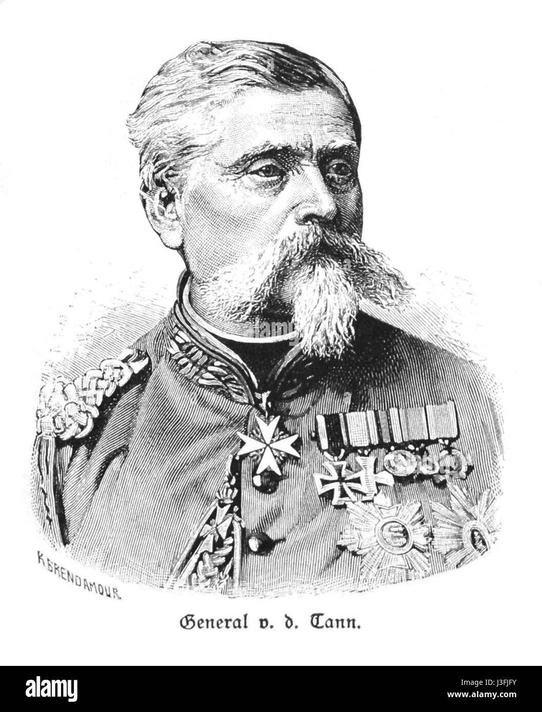 General von der Tann Stock Photo - Alamy