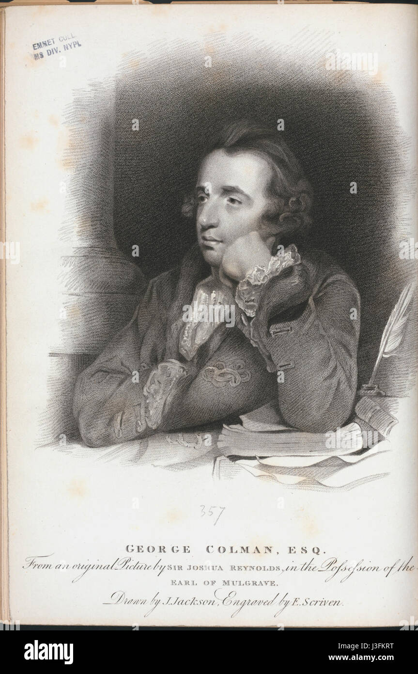 George colman hi-res stock photography and images - Alamy