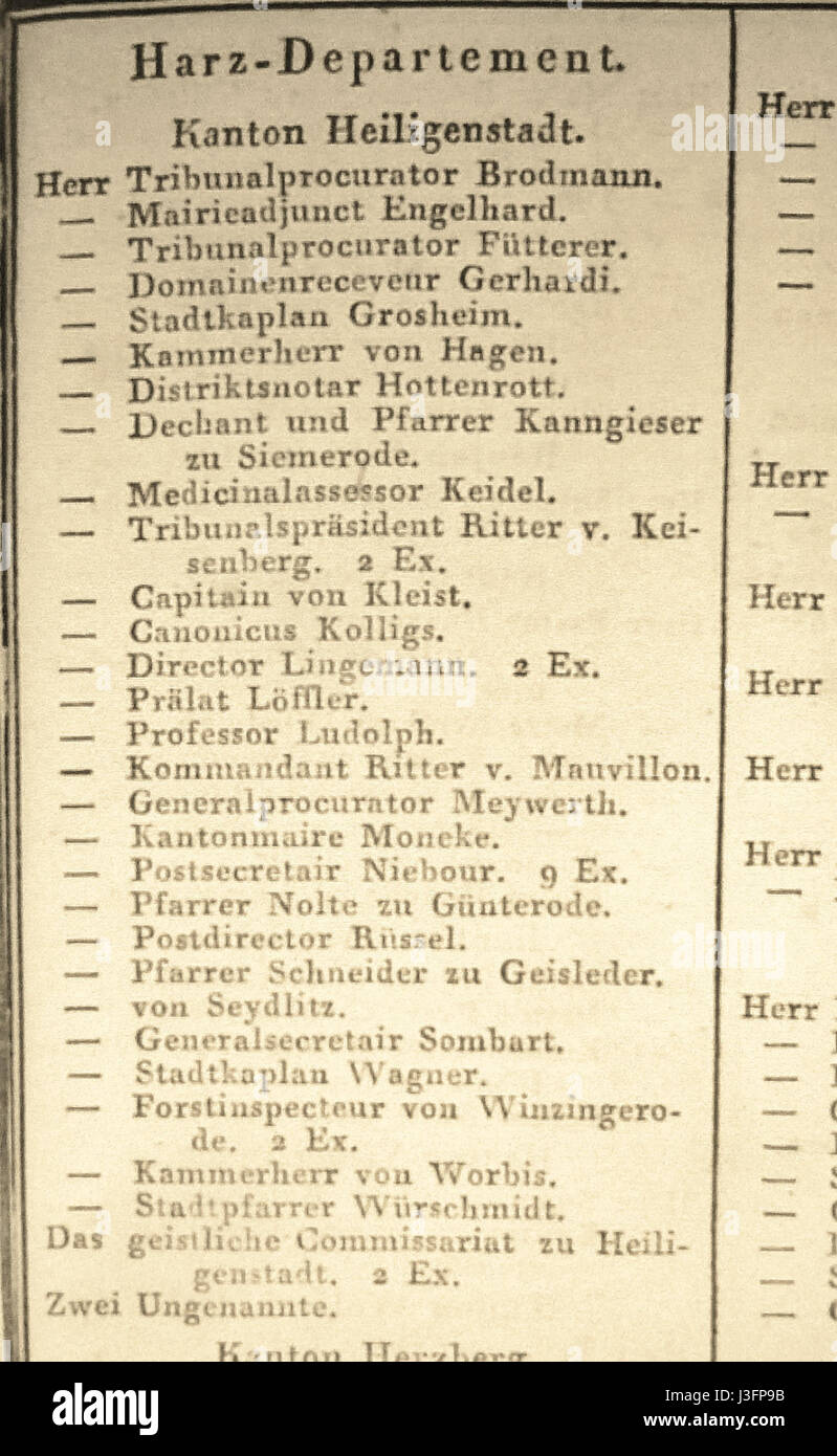 G.Hassel Rep. KR Westphalen (26) Stock Photo