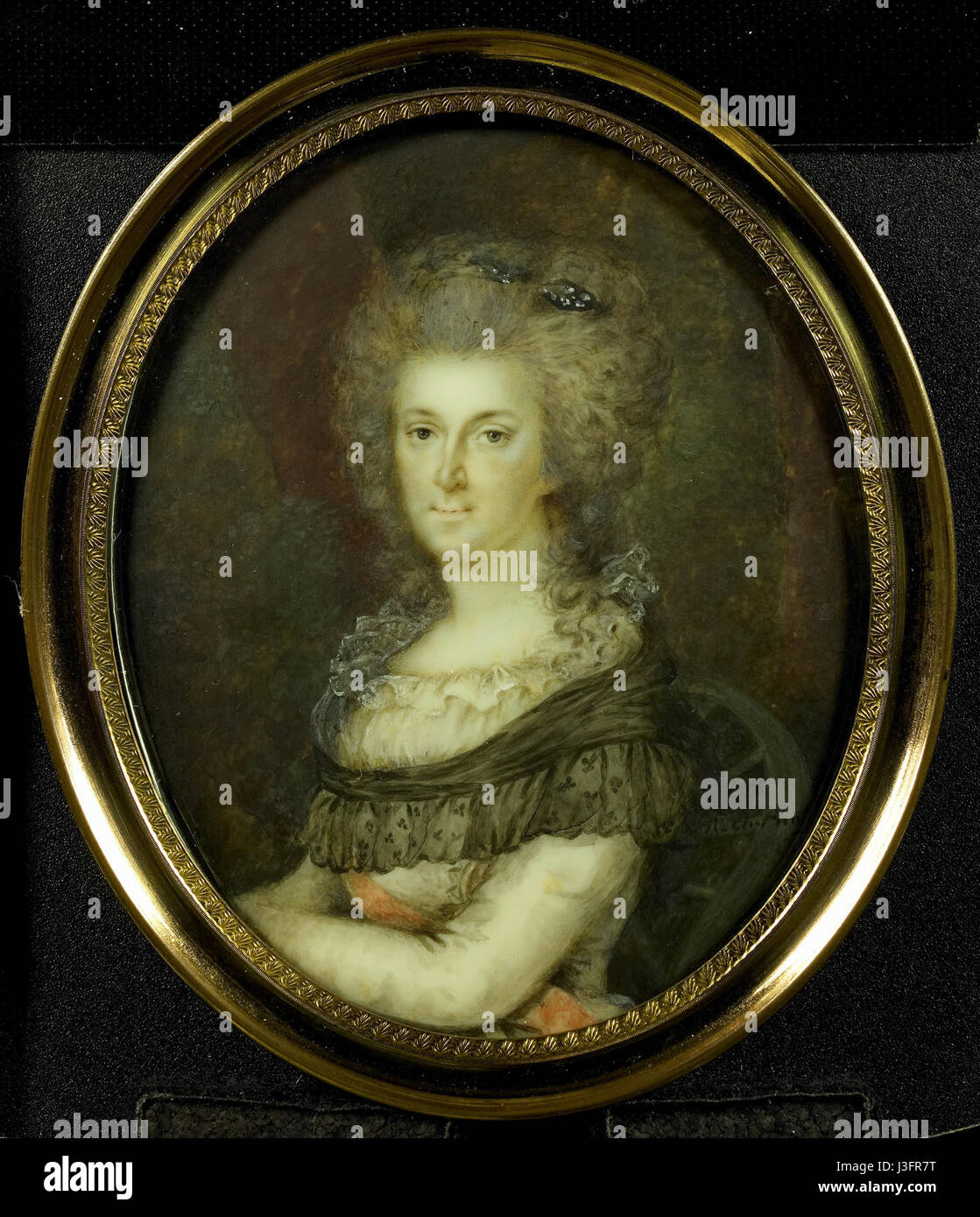 Frederika Sophia Wilhelmina (Wilhelmina; 1747 1820), prinses van Pruisen. Echtgenote van prins Willem V Rijksmuseum SK A 4360 Stock Photo