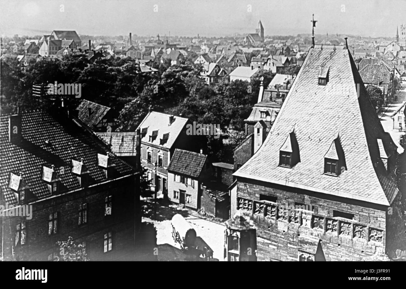 Genau Soest 1910 Stock Photo
