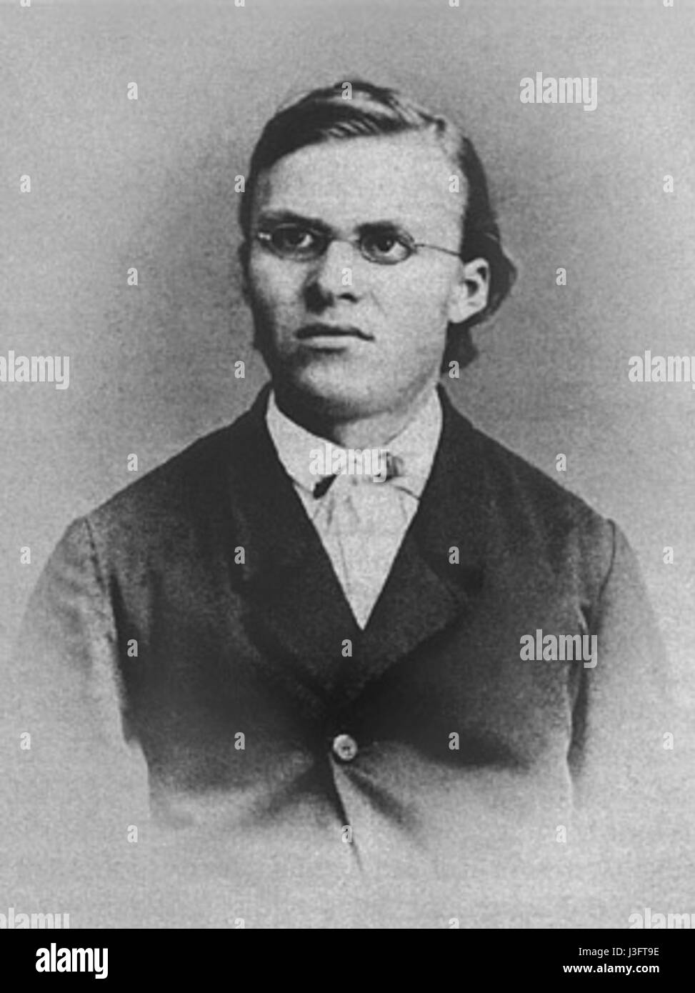 Friedrich Nietzsche   1864 Stock Photo