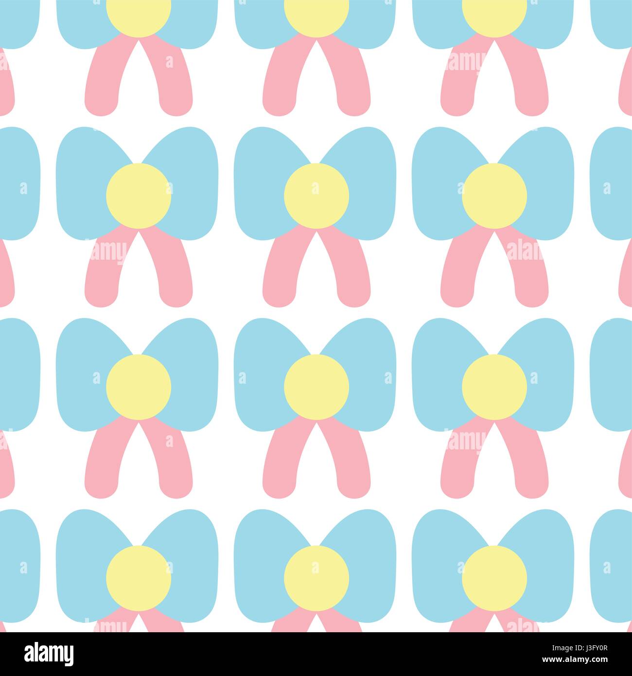 ribbon bow to decoration gift present background Stock Vector Image