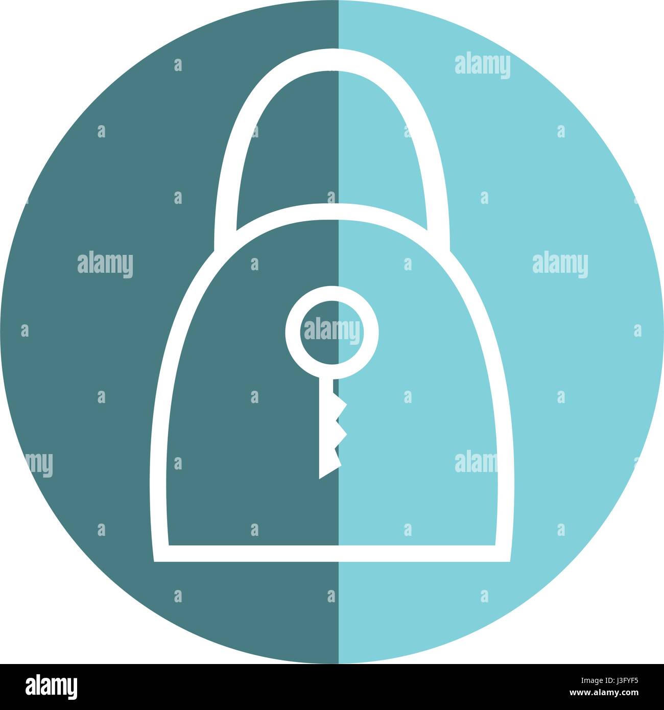 sticker padlock security tool service Stock Vector Image & Art - Alamy