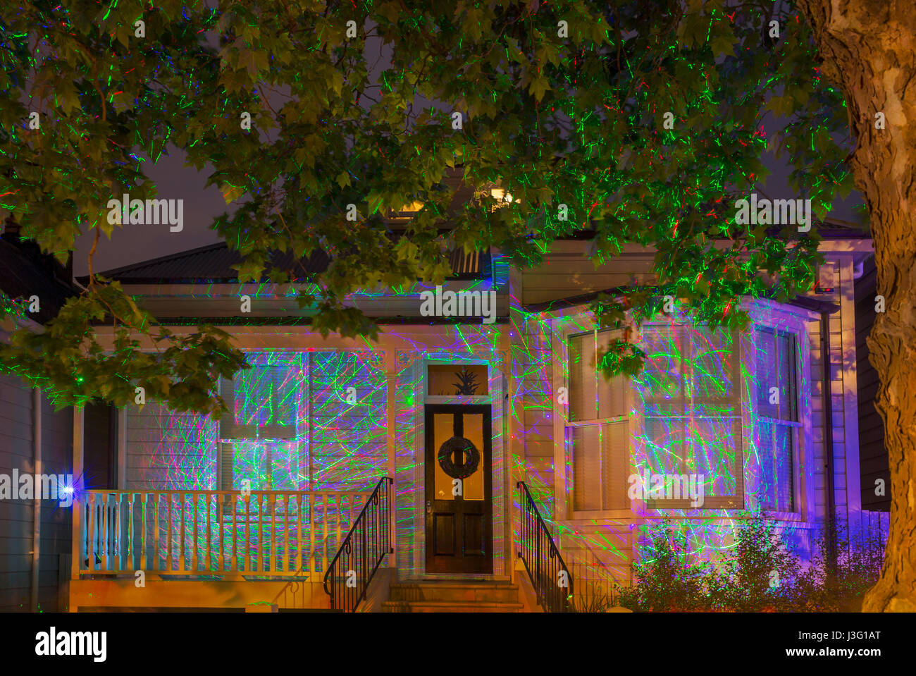 Franklin road auckland christmas lights