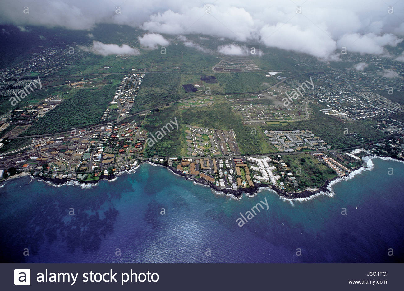 Aerial Of Kailua Kona High Resolution Stock Photography and Images Alamy