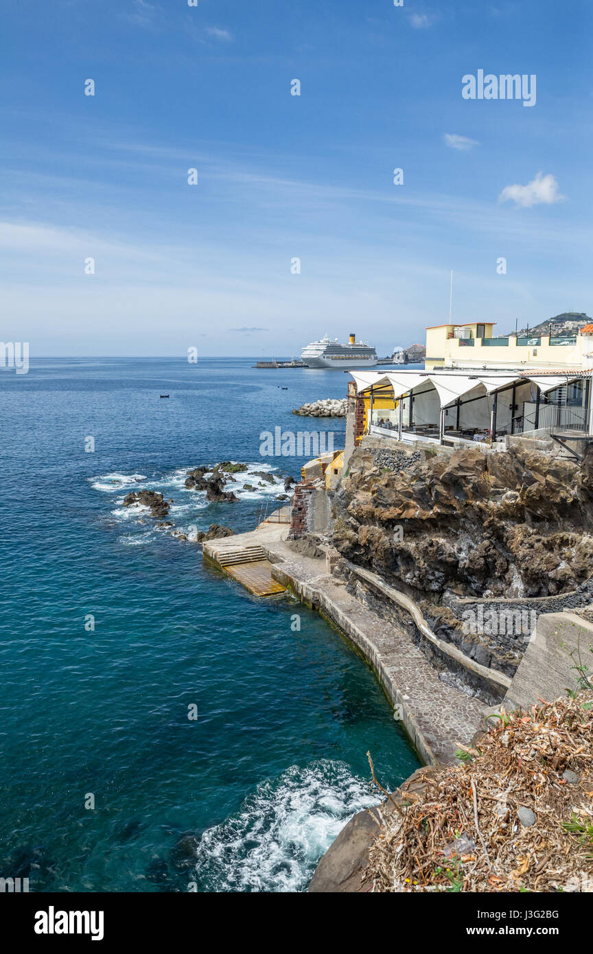 Riso, Risottoria del Mundo a coastal restaurant, Funchal, Madeira Stock