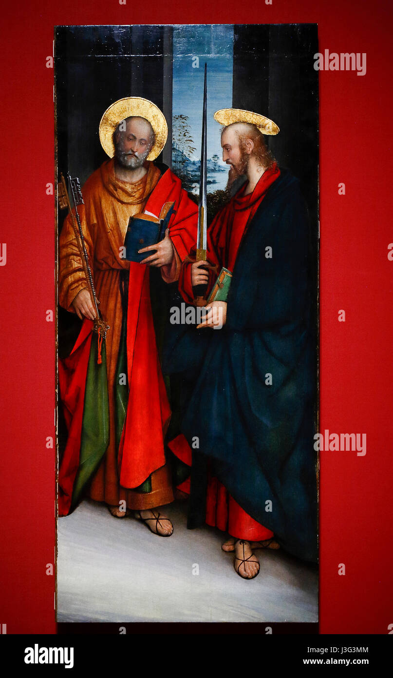 Saint Peter Rennaissance Renaissance art exhibition hi-res stock photography and images - Alamy