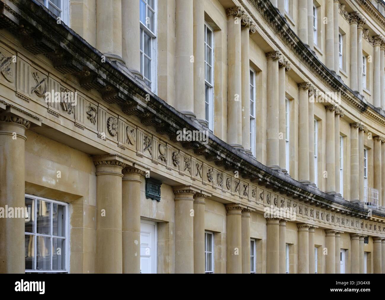 Architecture in Bath Somerset UK Stock Photo - Alamy