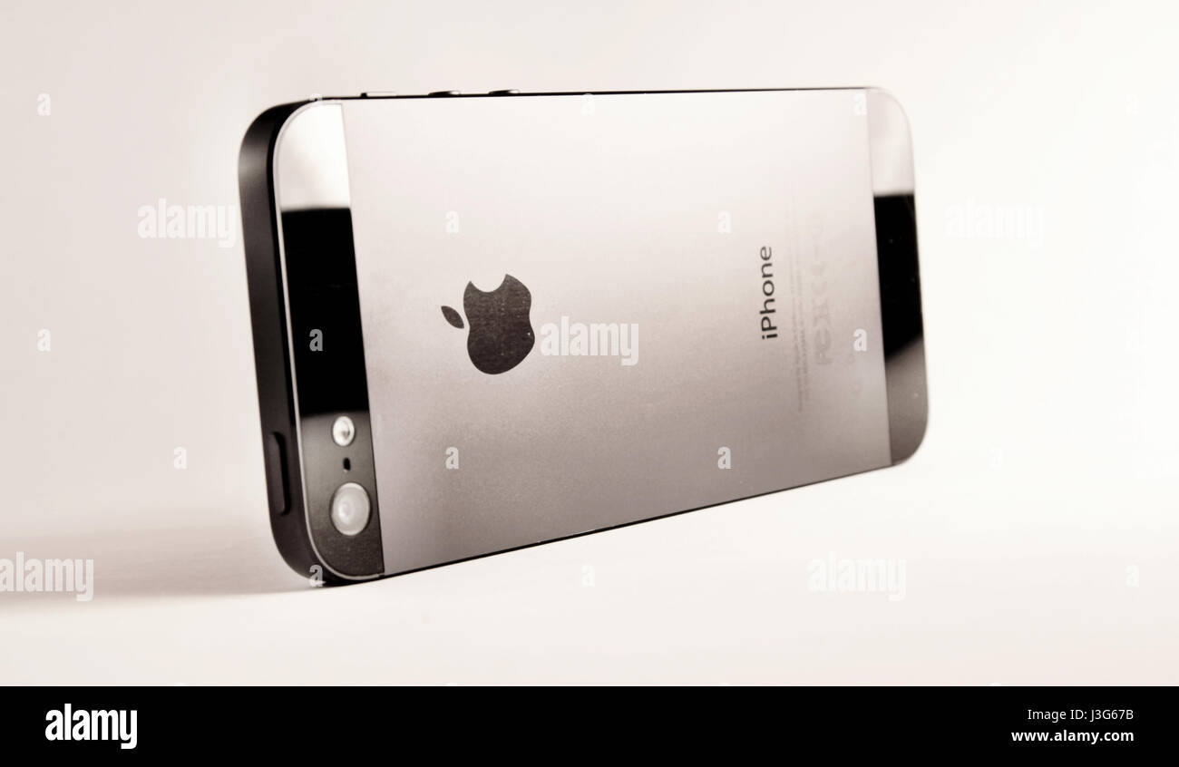 iPhone Black and White Stock Photo Alamy