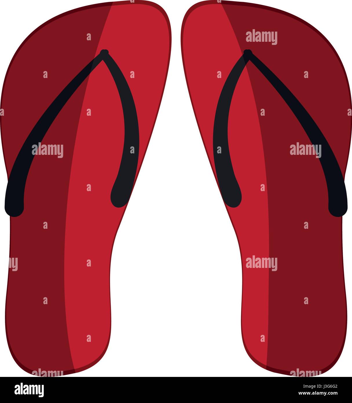 flip flops icon image Stock Vector Image & Art - Alamy
