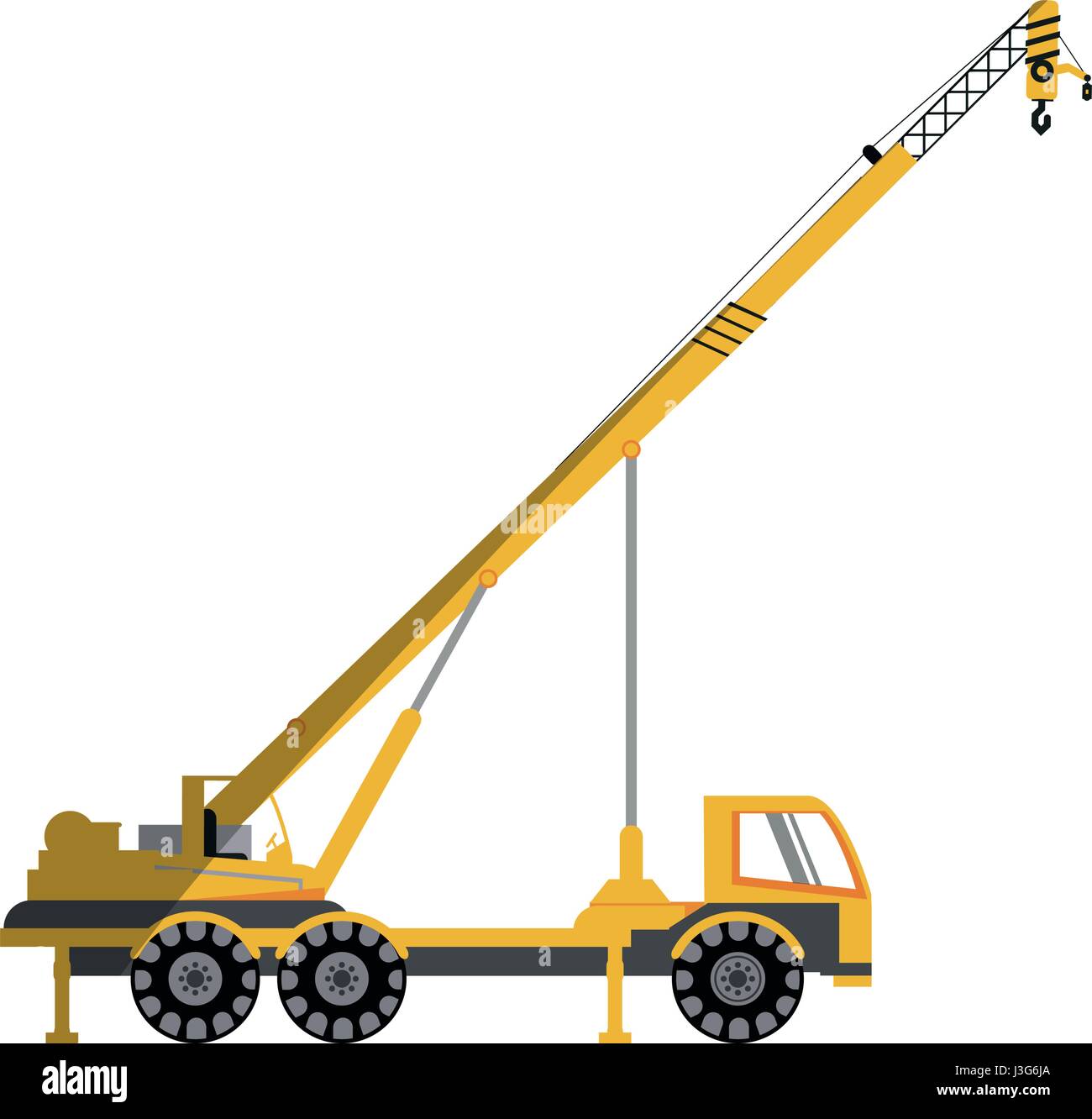 construction heavy machinery icon image Stock Vector Image & Art - Alamy